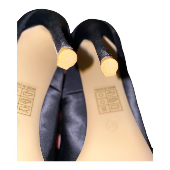 Elisabet Tang Women's Elegant Rhinestone Stiletto Heels - Size 8.5 - Picture 6 of 7